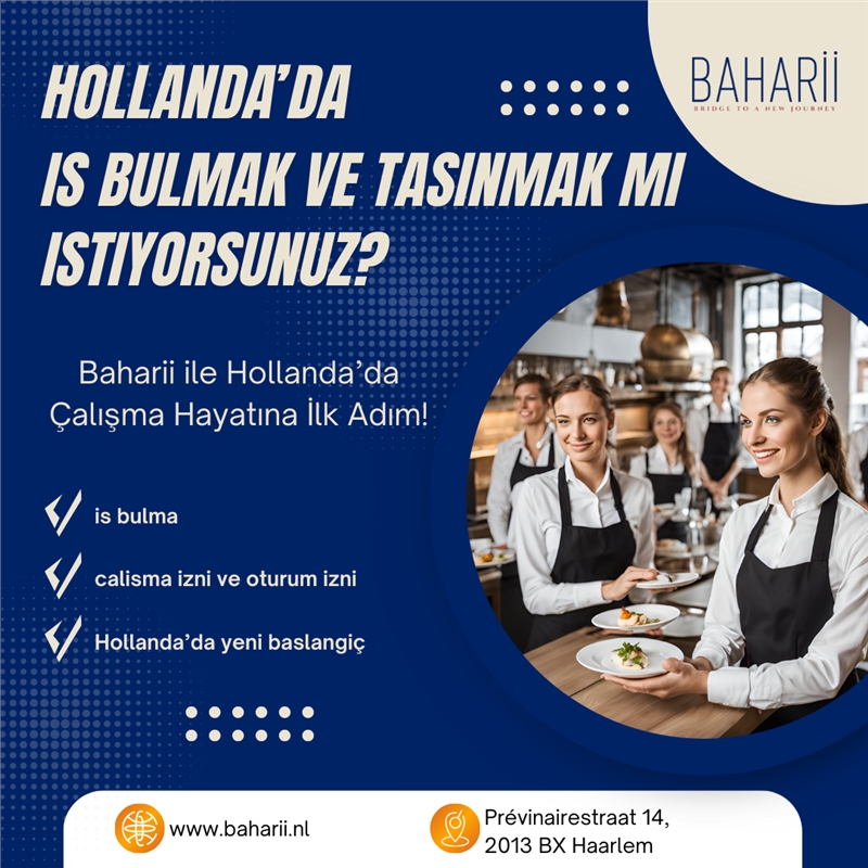 Calisma Izni-3: Hollanda