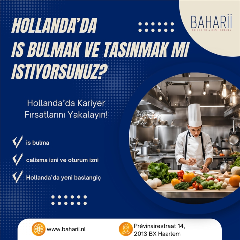 Calisma Izni-4: Hollanda’da İşveren Sponsorluğu Nasıl Çalışır?