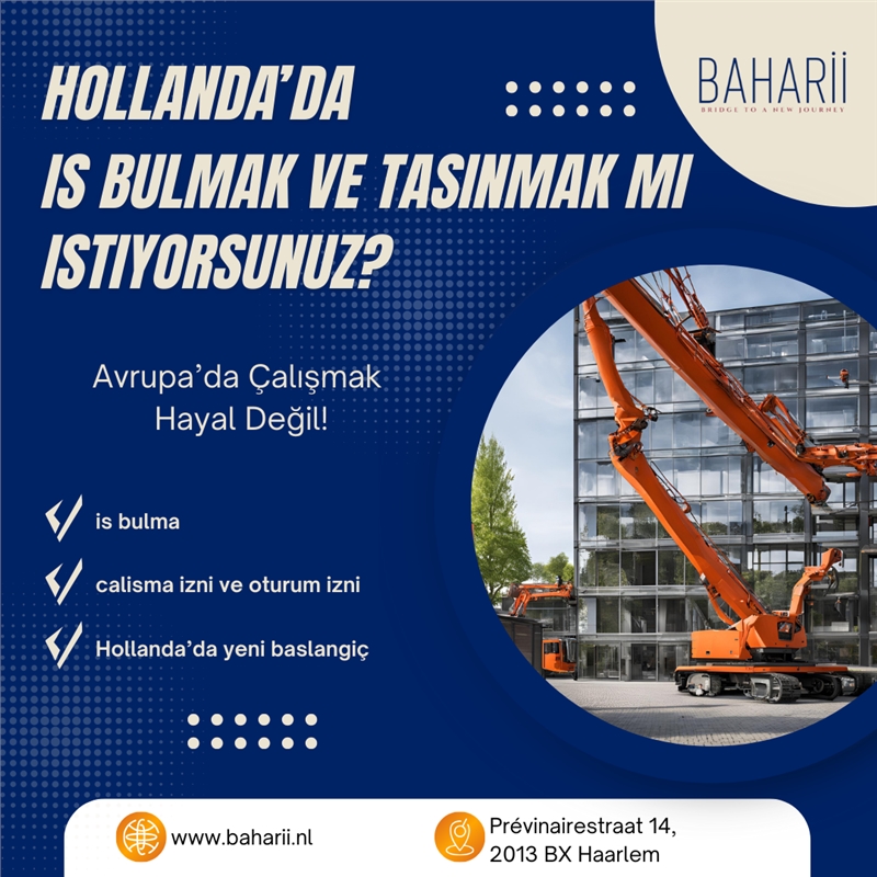 Calisma Izni-6: Türk Vatandaşları için Hollanda’da Çalışma ve Oturma İzni Birlikte Mi Alınır?