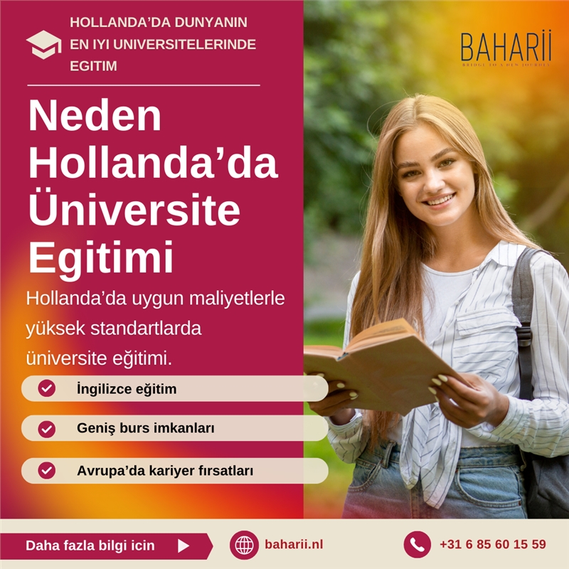 Egitim-3. Hollanda’da Üniversite Eğitimi Almanın Avantajları